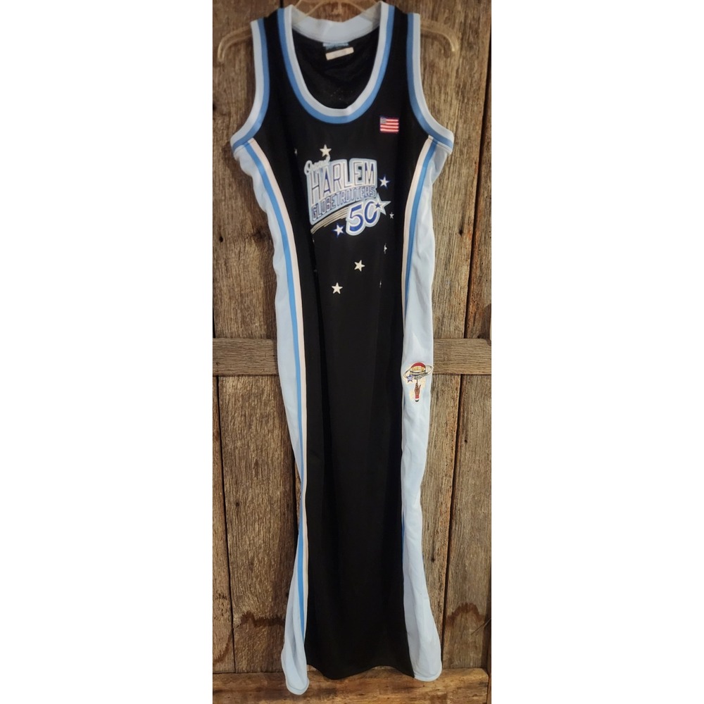 Y2k Fubu Harlem Globetrotters Jersey Dress Size Large